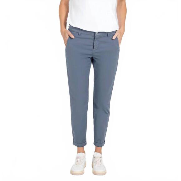 NEW MAC JEANS chino turn up pants in grisalle